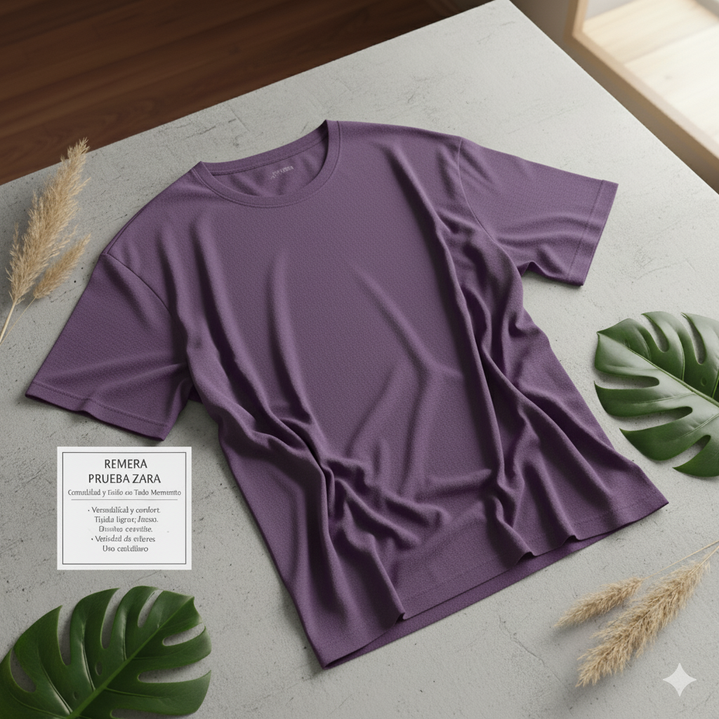 Remera Prueba Zara - Imagen 2